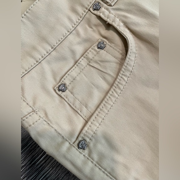 Versace Couture Vintage High Rise Pants in Cream - Picture 5 of 9